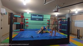 BTS Sassy vs Riann in the Ring