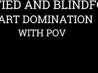 Mummified and Blindfolded Serf Sniffs Toxic Farts (with POV)