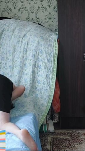Sexy Party Dress White Crossdresser Sissy Body Femboy Translady Lady Boy MTF Shemale Big Ass Twerking Little Cock Gay   Clip 2