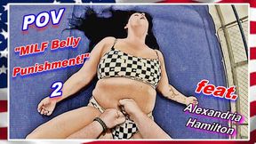 POV: MILF Belly Punishment! 2 WMV