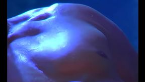 A night encounter with a lonely, beautiful nymph in the mysterious garden