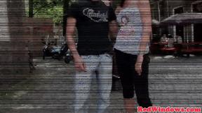 ”Watch This Real Dutch Hooker Get Her Over Used Muff Screwed & Take A Cumshot”