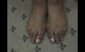 Africian Feet Of Liberia