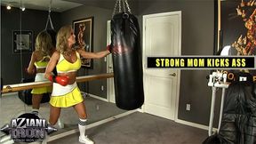 Workout Queen Fitness MILF Brandi Love workouts then gets naked.