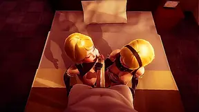 Twin Android Pleasure: Hot 3D Hentai Adventure in NieR:Automata World