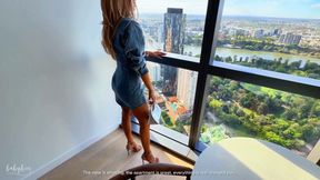 Hot Pornstar Fucks the Real Estate Agent During the Viewing and Swallows His Cum