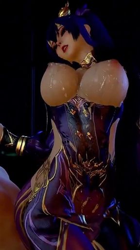 Zi Yan Digital Dreamgirl with a Dangerous Body - 3D Animation