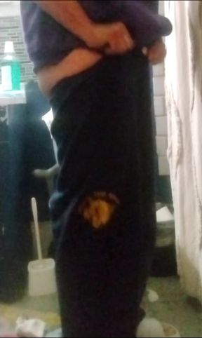 Horned out plumping my dick