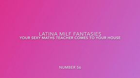 Sexy Math Teacher With Special Teaching Techniques