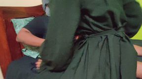 Beautifull Malaysian Hijab Girl Love to Move on Top of a Big Dick