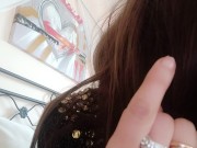 nasal cleansing is just too sensual if Lavinia is doing it