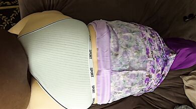 Black dick fat man up close fucking doggystyle, missionary & Jerking off cock on meaty pussy rubbing