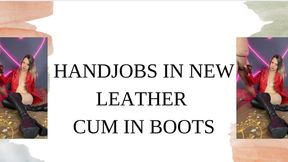 new leather and boots handjobs