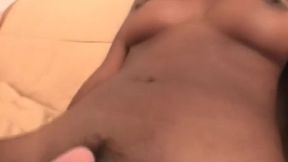 Busty ebony teen gets intense fingerplay in her soaked pussy&#x1F32E;&#xFE0F;