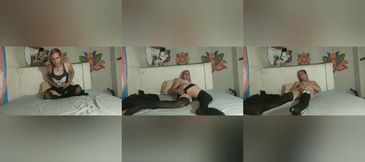 Trans Princess Fingers Ass Cock Explodes Gushing Cum Wreck