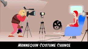 The mannequins Costume Change