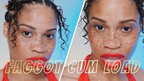 Faggot Cum Load- Ebony Femdom Goddess Rosie Reed Make Me Bi Faggot Humiliation Mind Fuck- standard definition