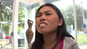 3 hot asian girls muythai pussy fest