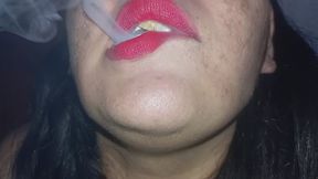 Red Lips + Smoking + Mouth & Uvula View