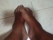 mis pies calientes