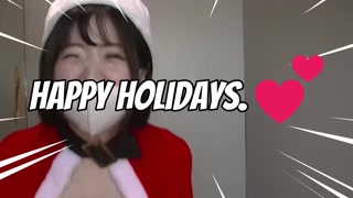 When you put your dick in the wall hole, a woman in a Santa costume sucks your dick.