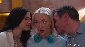 Mom XXX Threesome - Kinky Couple Meet Daughter's Friend - Denis Marti