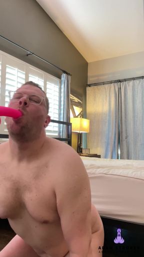 Mirror Fun with My Thick Cock