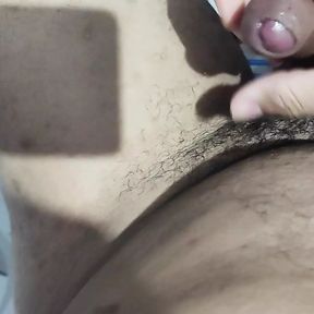 masturbating at home