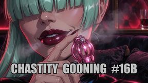 Chastity Gooning #16B: Keyholder's Endless Tease (Animated)