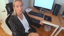 THE SECRETARY E04 Stella Sucks Fucks And Takes Huge Creampie To Save Her Job