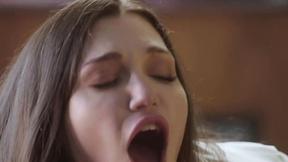 ”Tushy: Ass Pumping-loving Lily shows off her skills in an interview”