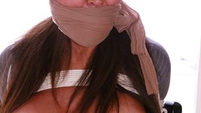Veronica Undercover Nosy Reporter get Caught, Heavily Bound Up, Triple Gagged Chair Hopping Escape Attempt! RE EDIT 2024 *NEW PREVIEW*