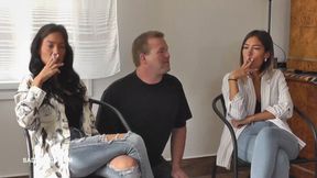 Olga and Natasa are smoking wmv