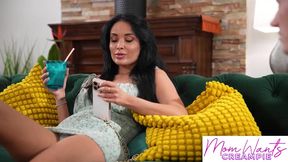 Anissa Kate's MILF Tight Pussy Stuffed With Creampie Explosion Breed her