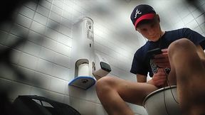 Hot Blond Porn Boy Guy Caught Understall Bathroom Tube Gay