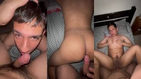 bisexual peruano me folla ( porno gay casero peruano - latino )