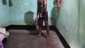Straight Friend first time Catch-up In Underwear Twink Boy