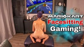 Zero Gamer Girl Facesitting Slave Training! BDSM Real Homemade Amateur FLR Wife MILF Stepmom Couple Submissive