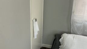 LunaDarling: Nylon-Encased Self-bondage Session, Part 3 -avi