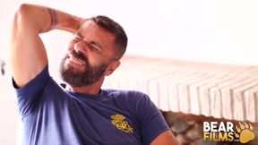 BEARFILMS - Stepdaddy Carlos Verga fucks young bear Ale Tedesco