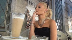 Candy Smoking on the terrace! (Remastered) (MP4 FULL HD)