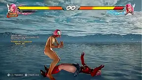 Alisa Ignites Desire with Seductive Strip Showdown in Hot Tekken Fantasy