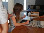 I piss on my girlfriend while she has breakfast