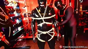 Yoshi Kawasaki Gagged by Huge Dick: Anal Ride – Japanese Gay Porn