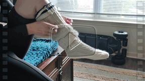 Jessica Lynn’s Leg Break Phone Sex Sock Clad SLC