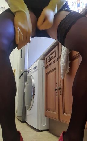 Was a little horny washing up today.