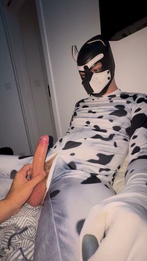 playing with beautiful dick of my friend   Clip 1