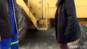 MMV FILMS Skinny Wonky German Granny