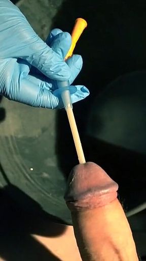 POV Patient. Sounding and Placing a Catheter