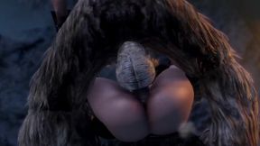 Female Dovahkiin Meets Some Monsters In Skyrim (compilation, Troll, Werewolf, Giant, And Gargoyle)